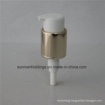 24410 Shiny Golden Aluminum Cream Pump